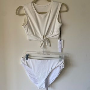 Robin Piccone White Bikini set